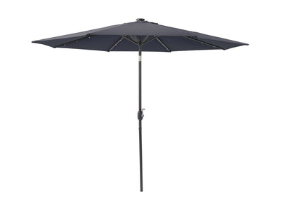 grey led umbrella, tilting Skylight Collection product image CorLiving#color_grey