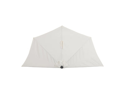 off white half umbrella Versa Collection detail image CorLiving#color_off-white