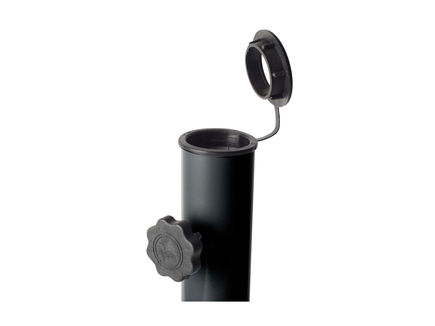 dark grey patio umbrella stand CorLiving product image CorLiving