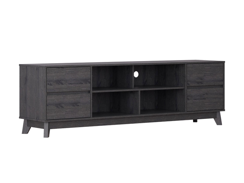 grey Modern TV Stand for TVs up to 85" Hollywood Collection product image by CorLiving