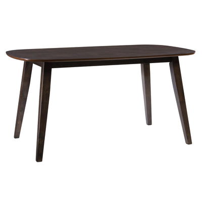 espresso Mid Century Modern Dining Table Tiffany Collection product image by CorLiving#color_espresso