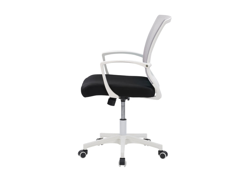 grey and black Mesh Task Chair Cooper Collection product image by CorLiving