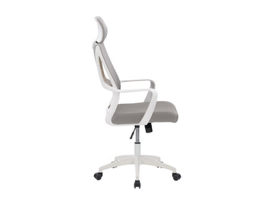 grey High Back Office Chair Ashton Collection product image by CorLiving#color_grey