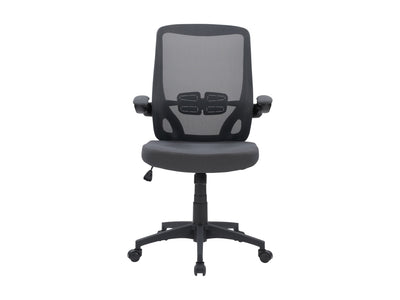 grey Mesh Office Chair Riley Collection product image by CorLiving#color_grey