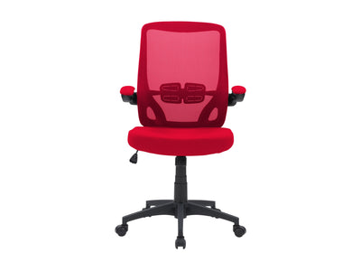 red Mesh Office Chair Riley Collection product image by CorLiving#color_red