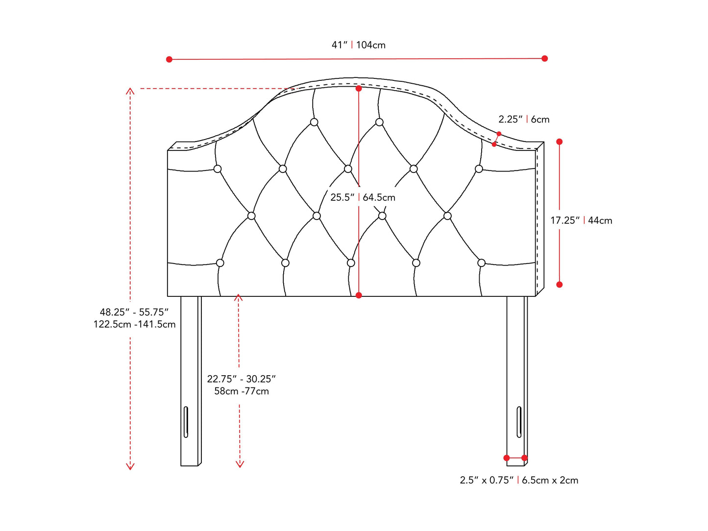 Dark grey diamond tufted twin headboard with soft fabric and elegant design.