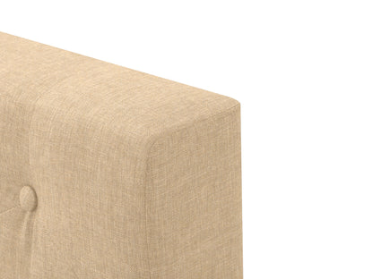 Button-Tufted Upholstered Single / Twin Bed