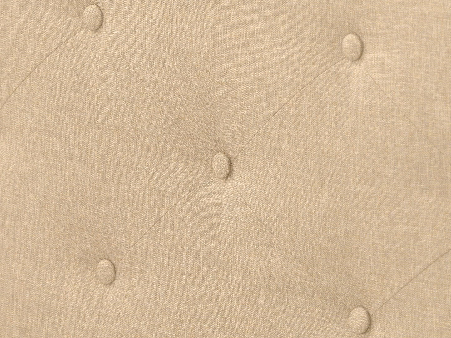 Button-Tufted Upholstered Single / Twin Bed