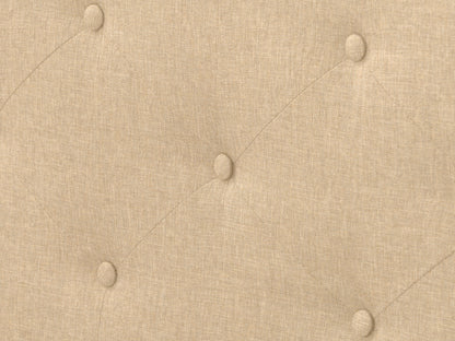 Button-Tufted Upholstered Single / Twin Bed