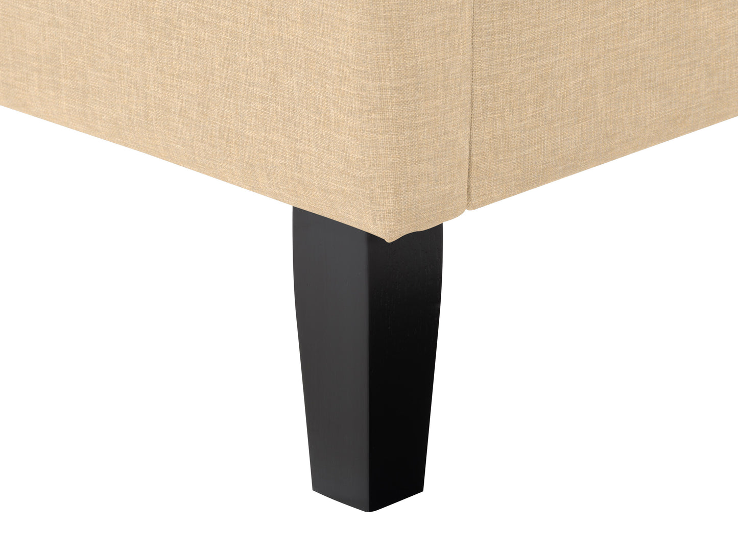 Button-Tufted Upholstered Single / Twin Bed