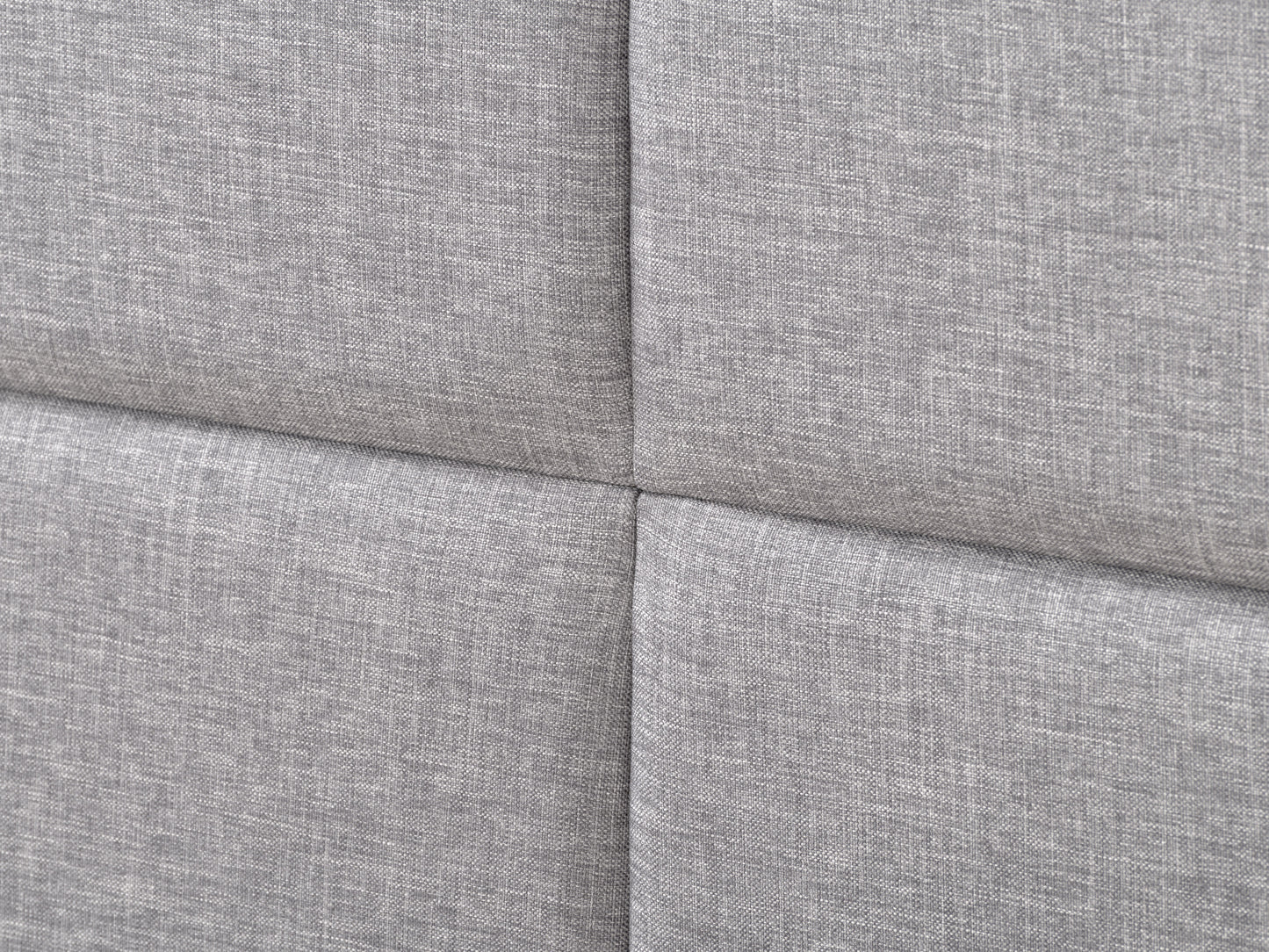 Light Grey Upholstered King Bed