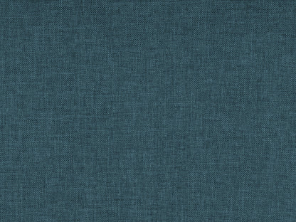 Ocean Blue Fabric Double Bed with Slats