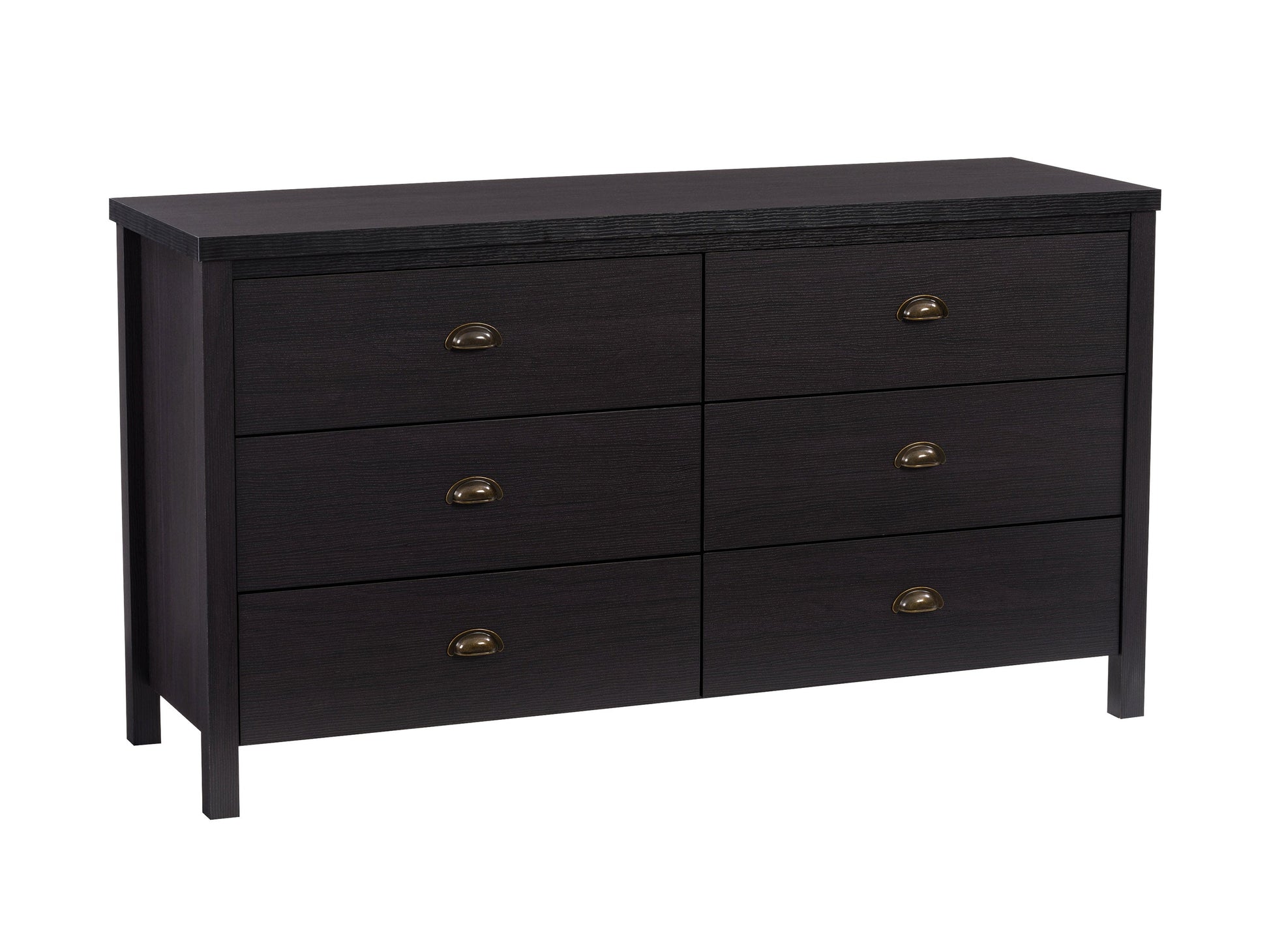6 Drawer Wide Dresser | Rustic Style CorLiving Furniture 6 Drawer Wide Dresser | Rustic Style CorLiving Furniture