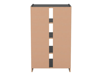 Media Storage Cabinet with Doors, 21"