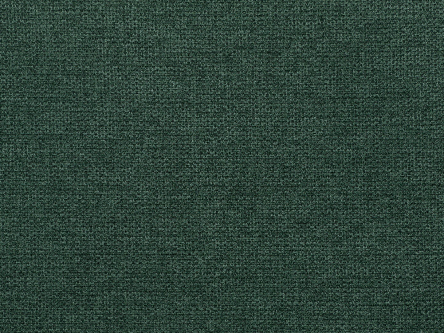 Set of 2 dark green curved dining chairs with plush upholstery and sleek black metal legs