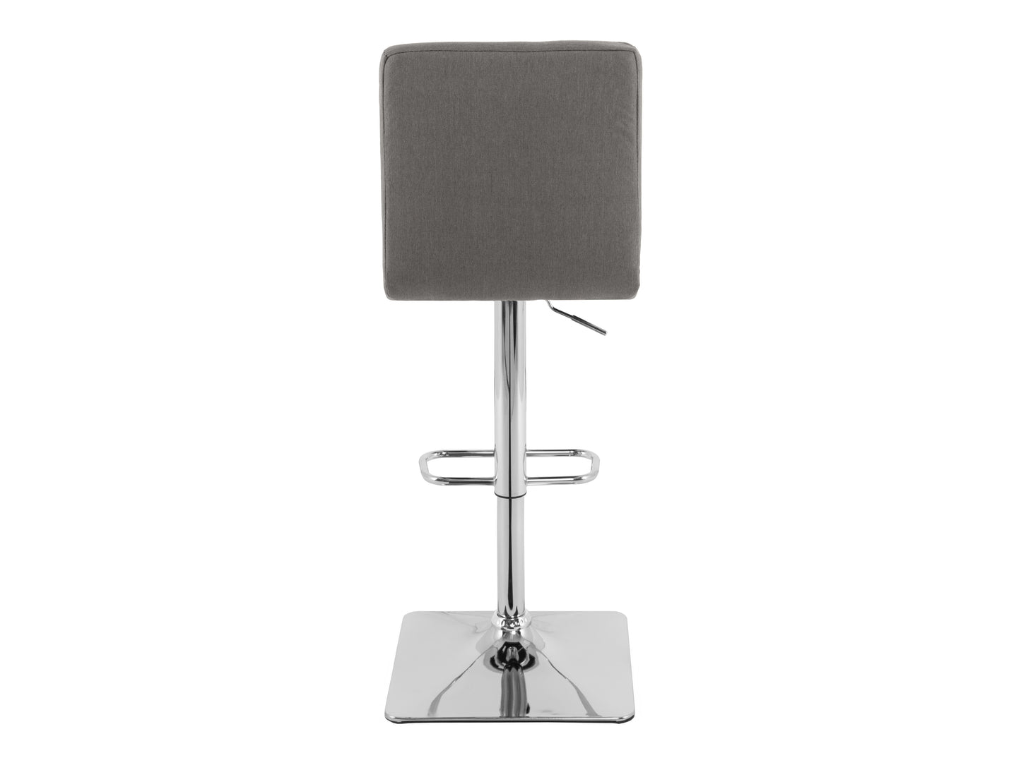 Grey Tufted Adjustable Stools