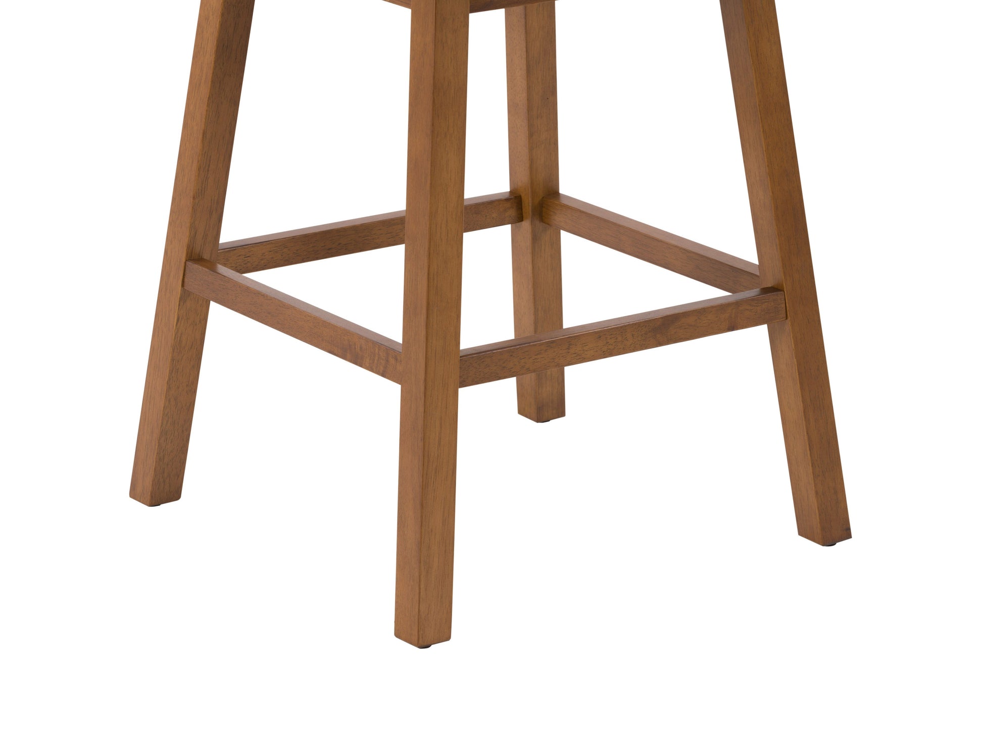 Dark grey channel tufted bar stool with wooden legs and padded seat, modern and stylish design.
