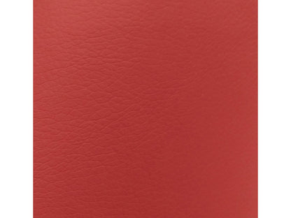 Red bar stools with backs, set of 2, featuring cushioned seats and sleek metal legs, perfect for kitchen or bar areas.