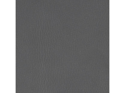 Dark grey bar stools set of 2 with cushioned seats, sleek metal legs, and footrests; modern design perfect for kitchen islands or home bars.