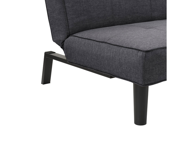 Convertible Futon Sofa Bed Solid Wood Frame CorLiving Furniture