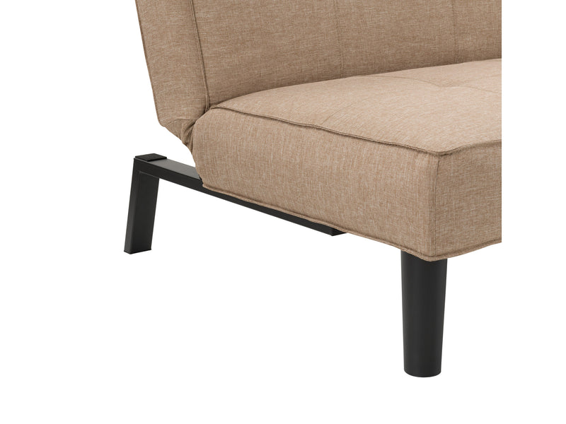 Convertible Futon Sofa Bed Solid Wood Frame CorLiving Furniture