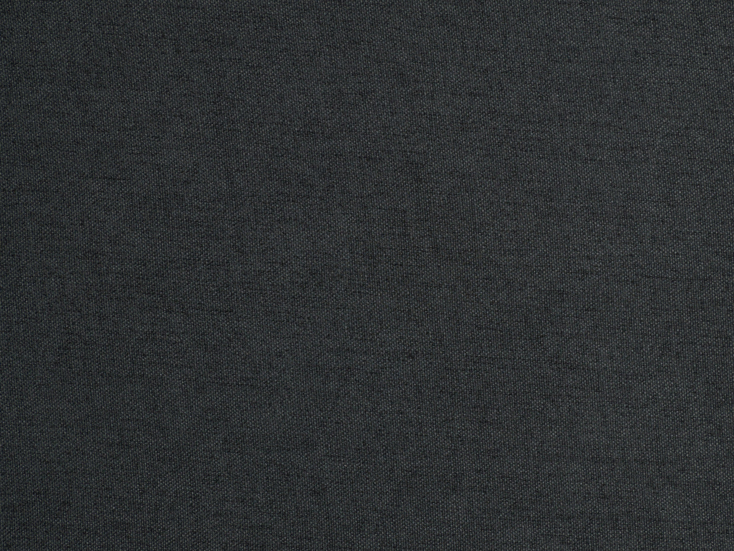 Dark grey fabric dining chairs with wooden legs, set of 2, featuring a modern design and comfortable cushioned seats.