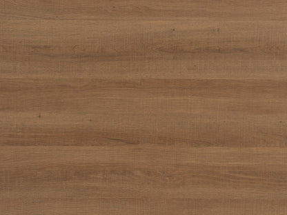 Brown wood narrow side table with sleek design and sturdy construction.