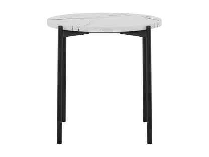 3 piece coffee table set with glass tops, black metal frames, and sleek modern design.