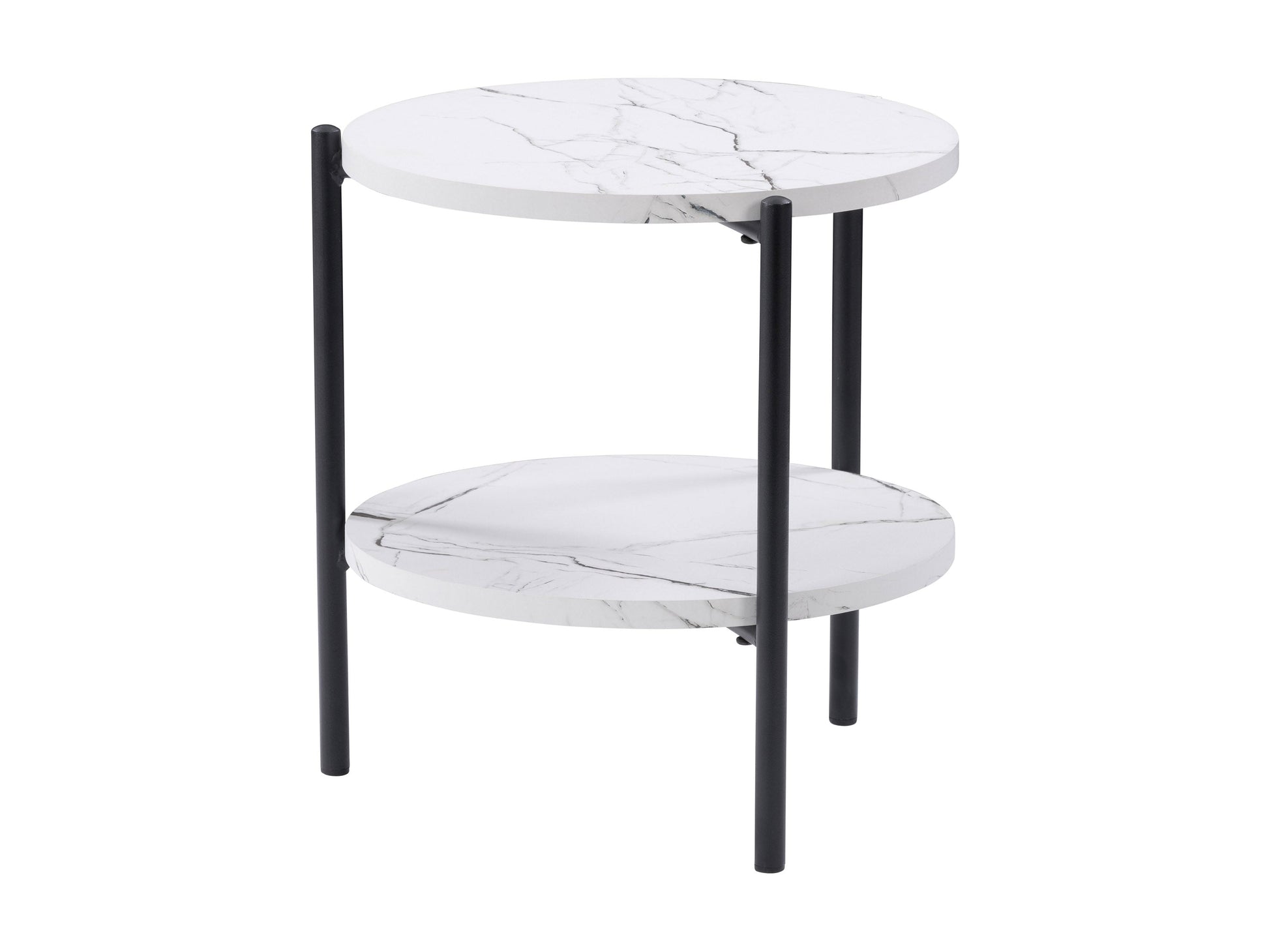3 piece coffee table set with glass tops, black metal frames, and sleek modern design.
