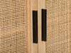 Intricate Lattice Door Design