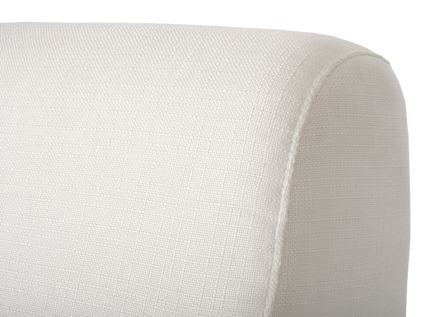 Wells Pushback Recliner with Legs, Ivory Basketweave Fabric