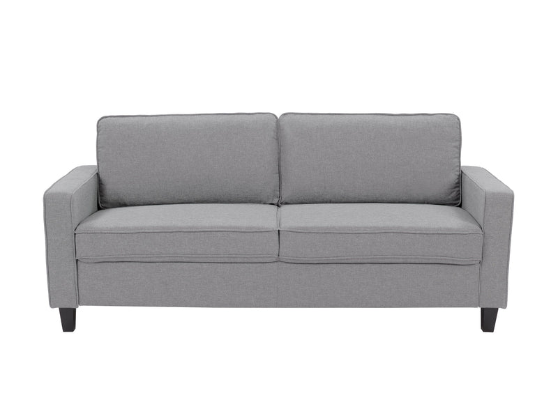 light grey 3 Seater Sofa Georgia Collection product image by CorLiving