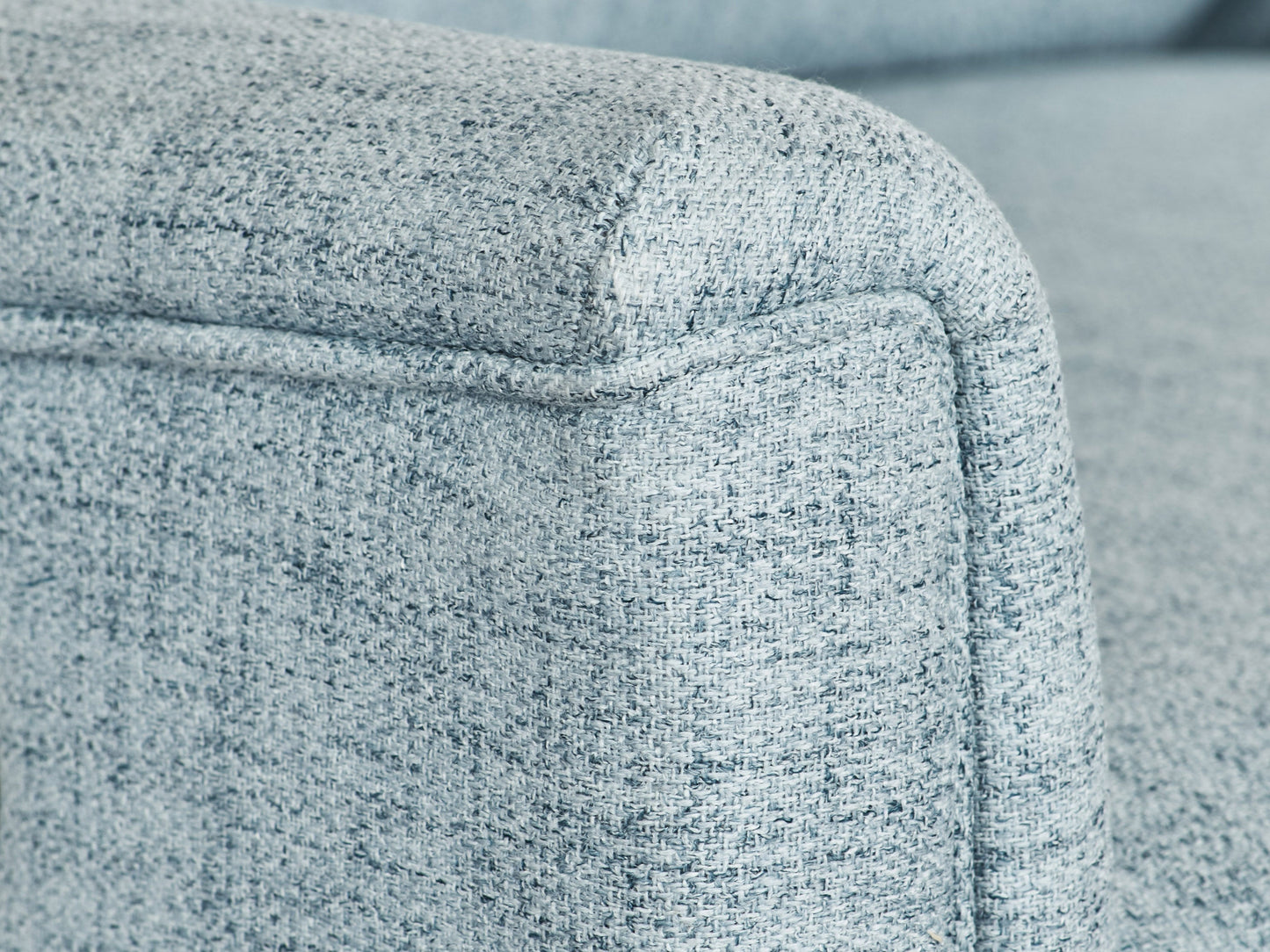 Blue swivel glider recliner chair with plush upholstery, ergonomic design, and smooth reclining mechanism.