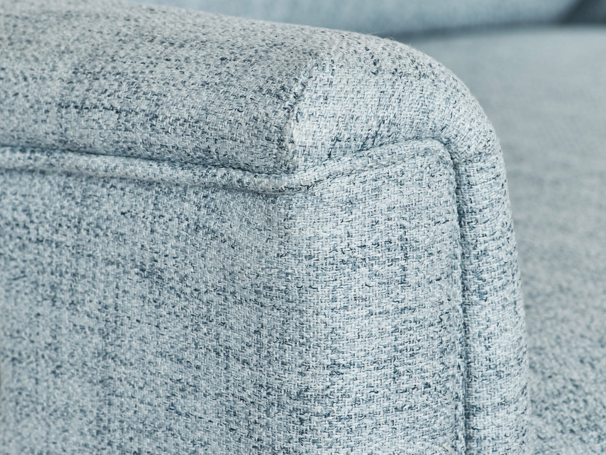 Blue swivel glider recliner chair with plush upholstery, ergonomic design, and smooth reclining mechanism.