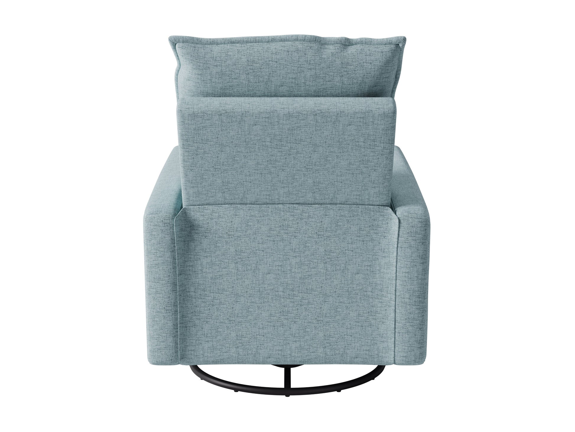 Luxurious grey glider recliner chair with plush cushions, ergonomic design, and smooth reclining mechanism