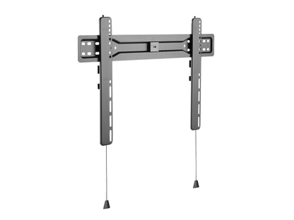 Slim black TV wall mount for 37" - 70" TVs, featuring a sleek design with durable steel construction, adjustable tilt, and low-profile fit ideal for modern home entertainment setups.