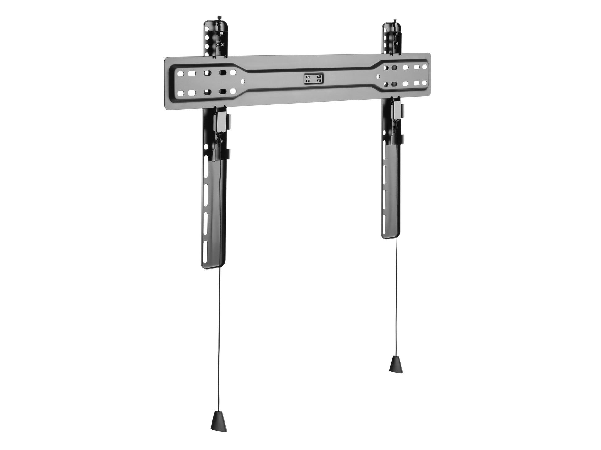 Slim black TV wall mount for 37-70 inch screens, featuring a sleek design with sturdy metal construction, adjustable tilt, and easy installation, perfect for modern living rooms and home theaters.