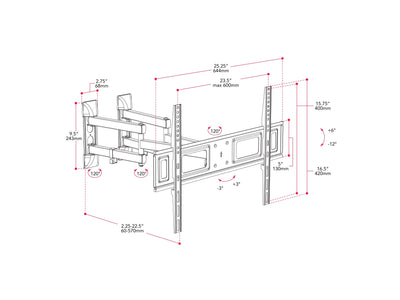 Corner TV Wall Mount