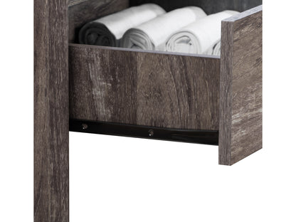 Dark wood 8 drawer dresser with sleek metal handles, sturdy construction, and smooth finish. Ideal for bedroom storage, blending modern design with functionality. Perfect for organizing clothes and accessories.