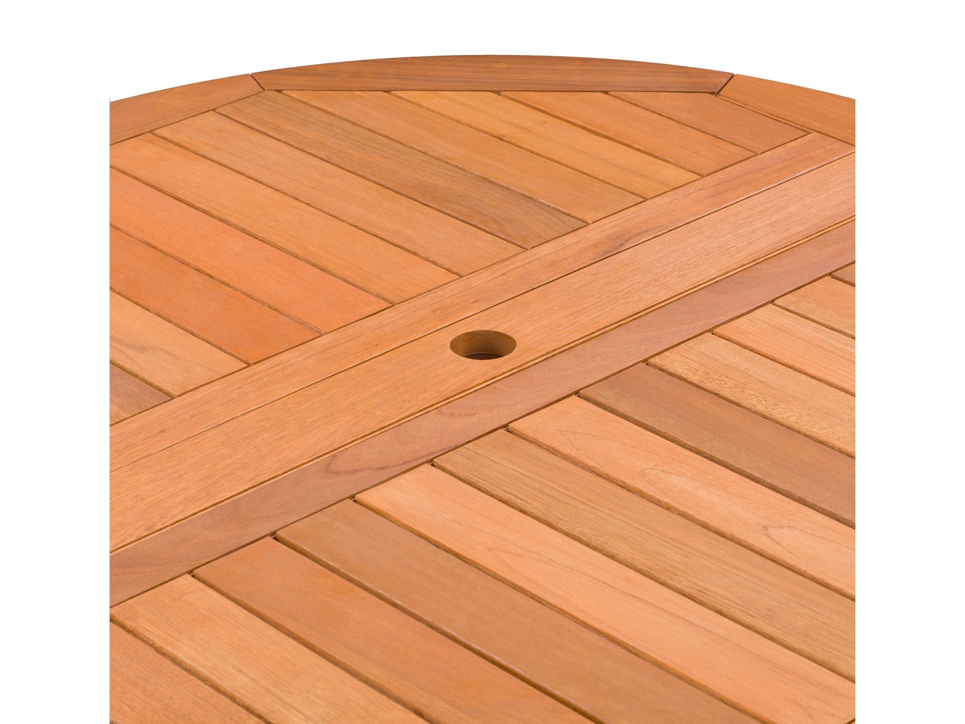 Brown outdoor drop leaf patio table with foldable sides, sturdy wooden construction, and weather-resistant finish.