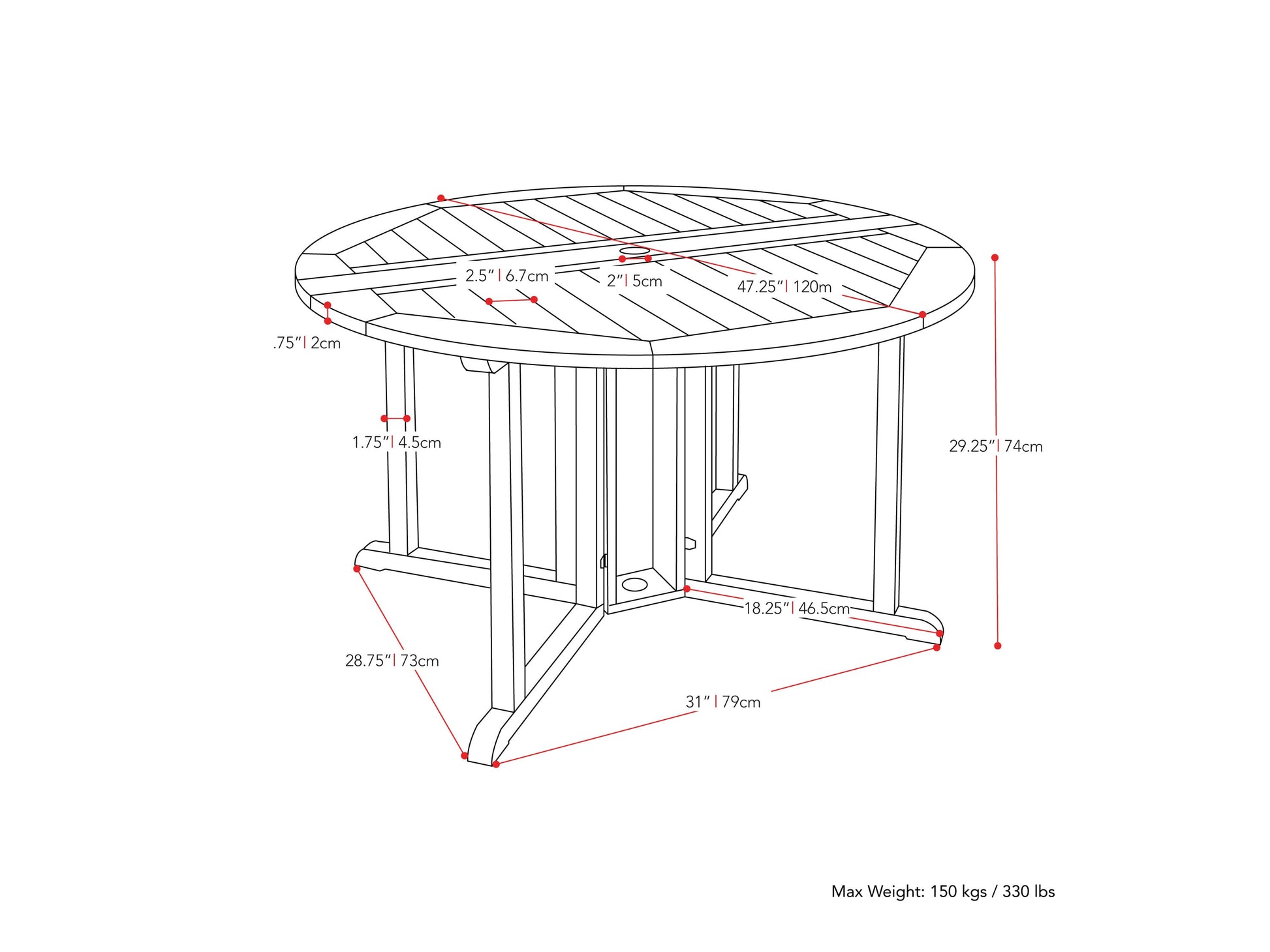 Brown outdoor drop leaf patio table with wooden finish, foldable sides, and sturdy design for versatile outdoor use.