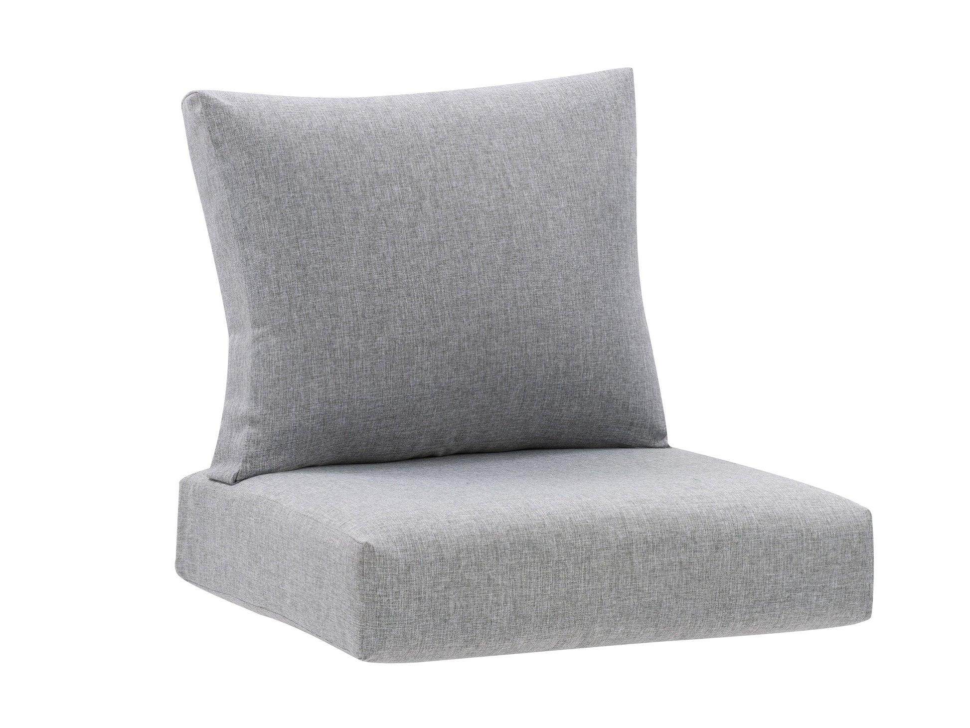 Grey Single Chair Replacement Patio Cushion Set 2pc – CorLiving