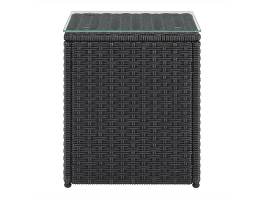 Wicker Patio Side Table
