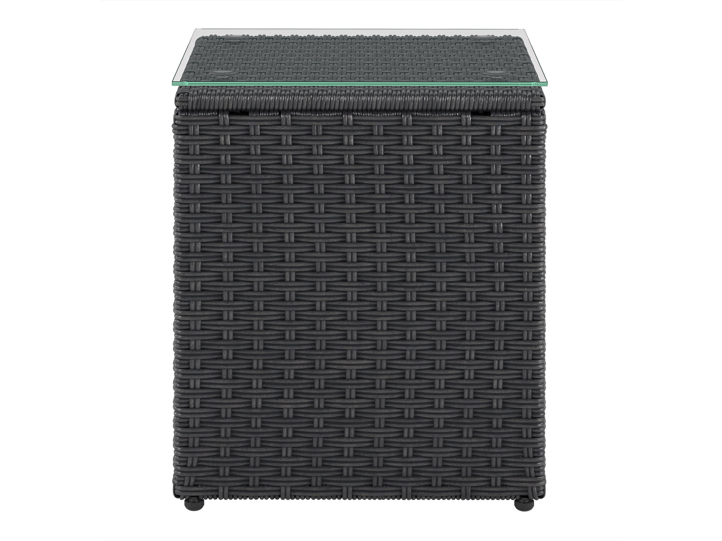 Wicker Patio Side Table