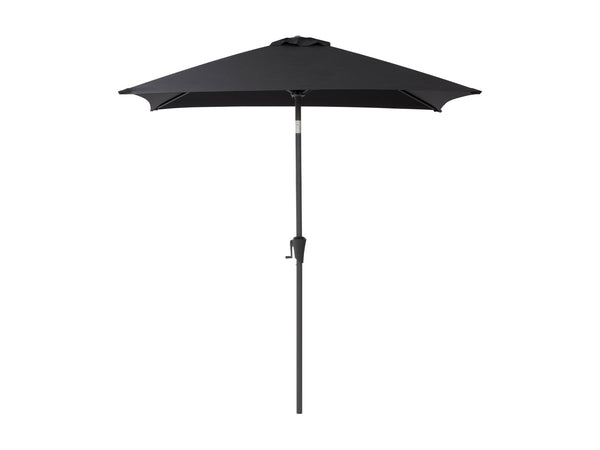 corliving gray black patio umbrella stand Square Patio Umbrella
