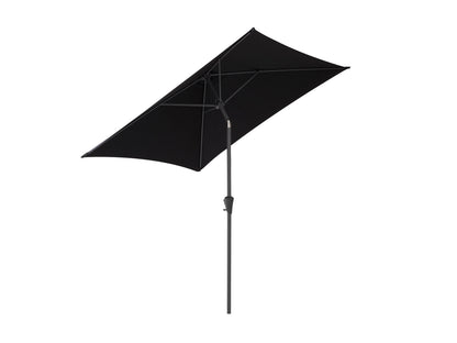 bambrella patio umbrella black rectangular Square Patio Umbrella