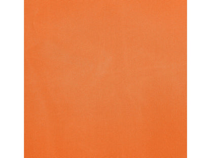 Orange 9ft square patio umbrella with tilting feature, sturdy aluminum frame, and UV-resistant fabric.