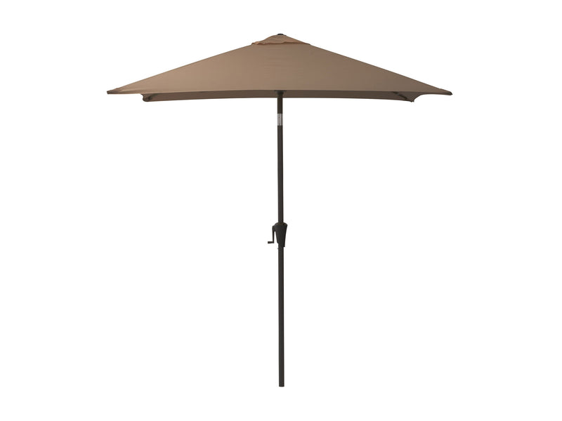 brown square patio umbrella, tilting 300 Series product image CorLiving