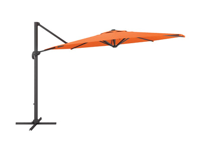 orange deluxe offset patio umbrella 500 Series product image CorLiving#color_ppu-orange