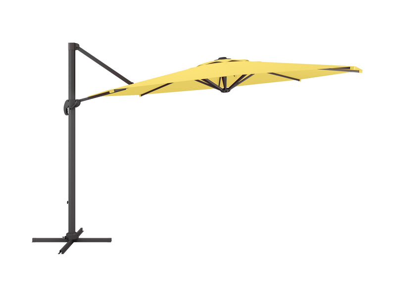 yellow deluxe offset patio umbrella 500 Series product image CorLiving